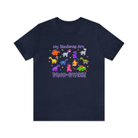 DINO-BUDDIES® - My Students Are Dino-Stars® - Unisex Adult Jersey Short Sleeve Tee