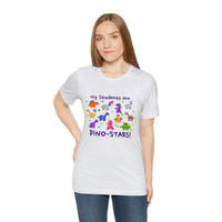 DINO-BUDDIES® - My Students Are Dino-Stars® - Unisex Adult Jersey Short Sleeve Tee