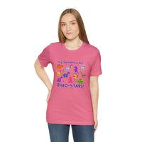 DINO-BUDDIES® - My Students Are Dino-Stars® - Unisex Adult Jersey Short Sleeve Tee