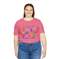 DINO-BUDDIES® - My Students Are Dino-Stars® - Unisex Adult Jersey Short Sleeve Tee