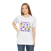 DINO-BUDDIES® - My Students Are Dino-Stars® - Unisex Adult Jersey Short Sleeve Tee