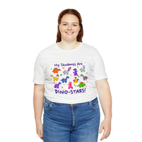 DINO-BUDDIES® - My Students Are Dino-Stars® - Unisex Adult Jersey Short Sleeve Tee