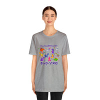 DINO-BUDDIES® - My Students Are Dino-Stars® - Unisex Adult Jersey Short Sleeve Tee