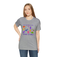 DINO-BUDDIES® - My Students Are Dino-Stars® - Unisex Adult Jersey Short Sleeve Tee