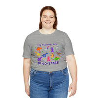DINO-BUDDIES® - My Students Are Dino-Stars® - Unisex Adult Jersey Short Sleeve Tee