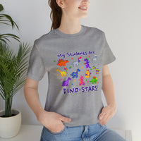 DINO-BUDDIES® - My Students Are Dino-Stars® - Unisex Adult Jersey Short Sleeve Tee