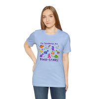 DINO-BUDDIES® - My Students Are Dino-Stars® - Unisex Adult Jersey Short Sleeve Tee