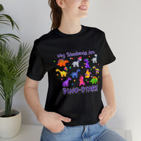 DINO-BUDDIES® - My Students Are Dino-Stars® - Unisex Adult Jersey Short Sleeve Tee