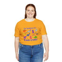 DINO-BUDDIES® - My Students Are Dino-Stars® - Unisex Adult Jersey Short Sleeve Tee