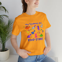 DINO-BUDDIES® - My Students Are Dino-Stars® - Unisex Adult Jersey Short Sleeve Tee