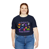 DINO-BUDDIES® - My Students Are Dino-Stars® - Unisex Adult Jersey Short Sleeve Tee