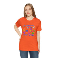 DINO-BUDDIES® - My Students Are Dino-Stars® - Unisex Adult Jersey Short Sleeve Tee