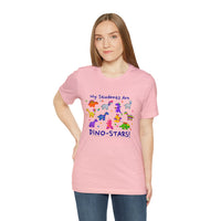 DINO-BUDDIES® - My Students Are Dino-Stars® - Unisex Adult Jersey Short Sleeve Tee
