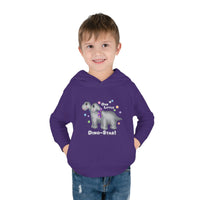 DINO-BUDDIES® - Our Little Dino-Star® with Grammy & Pap (Apatosaurus) - Toddler Pullover Fleece Hoodie