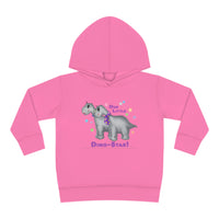 DINO-BUDDIES® - Our Little Dino-Star® with Grammy & Pap (Apatosaurus) - Toddler Pullover Fleece Hoodie