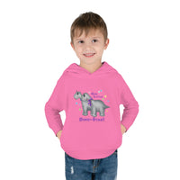 DINO-BUDDIES® - Our Little Dino-Star® with Grammy & Pap (Apatosaurus) - Toddler Pullover Fleece Hoodie