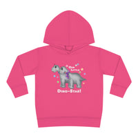 DINO-BUDDIES® - Our Little Dino-Star® with Grammy & Pap (Apatosaurus) - Toddler Pullover Fleece Hoodie