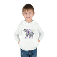 DINO-BUDDIES® - Our Little Dino-Star® with Grammy & Pap (Apatosaurus) - Toddler Pullover Fleece Hoodie