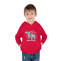 DINO-BUDDIES® - Our Little Dino-Star® with Grammy & Pap (Apatosaurus) - Toddler Pullover Fleece Hoodie