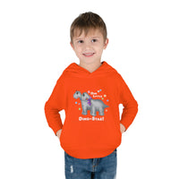 DINO-BUDDIES® - Our Little Dino-Star® with Grammy & Pap (Apatosaurus) - Toddler Pullover Fleece Hoodie