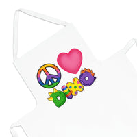 DINO-BUDDIES® - Peace Love DINO™ - Adult Apron (AOP)