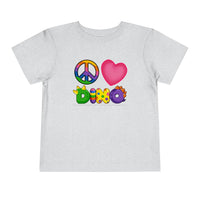 DINO-BUDDIES® - Peace Love DINO™ - Cute Dinosaur T-Shirt Toddler