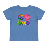 DINO-BUDDIES® - Peace Love DINO™ - Cute Dinosaur T-Shirt Toddler