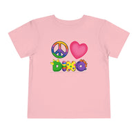 DINO-BUDDIES® - Peace Love DINO™ - Cute Dinosaur T-Shirt Toddler