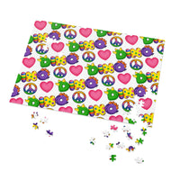 DINO-BUDDIES® - Peace Love DINO™ - Jigsaw Puzzle (30, 110, 252, 500,1000-Piece)