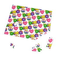 DINO-BUDDIES® - Peace Love DINO™ - Jigsaw Puzzle (30, 110, 252, 500,1000-Piece)