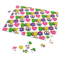 DINO-BUDDIES® - Peace Love DINO™ - Jigsaw Puzzle (30, 110, 252, 500,1000-Piece)