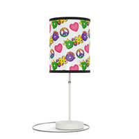 DINO-BUDDIES® - Peace Love DINO™ - Lamp on a Stand, US|CA plug