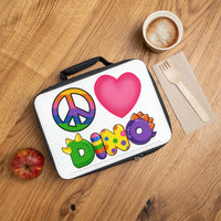 DINO-BUDDIES® - Peace Love DINO™ - Lunch Bag