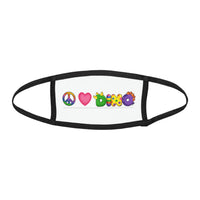 DINO-BUDDIES® - Peace Love DINO™ (One Line) - Kid's Face Mask