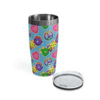 DINO-BUDDIES® - Peace Love DINO™ - Ringneck Tumbler, 20oz