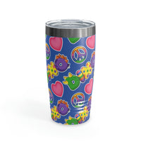 DINO-BUDDIES® - Peace Love DINO™ - Ringneck Tumbler, 20oz