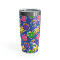 DINO-BUDDIES® - Peace Love DINO™ - Ringneck Tumbler, 20oz