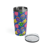 DINO-BUDDIES® - Peace Love DINO™ - Ringneck Tumbler, 20oz