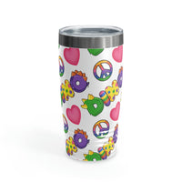 DINO-BUDDIES® - Peace Love DINO™ - Ringneck Tumbler, 20oz