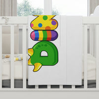 DINO-BUDDIES® - Peace Love DINO™ - Soft Fleece Baby Blanket