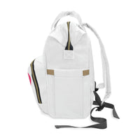 DINO-BUDDIES® - Peace Love DINO™ (Square) - Multifunctional Diaper Backpack