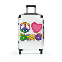DINO-BUDDIES® - Peace Love DINO™ - (Square) Suitcases