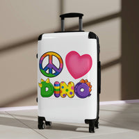 DINO-BUDDIES® - Peace Love DINO™ - (Square) Suitcases