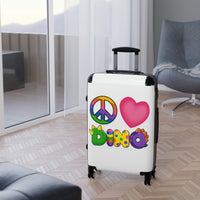 DINO-BUDDIES® - Peace Love DINO™ - (Square) Suitcases