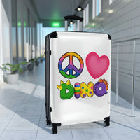 DINO-BUDDIES® - Peace Love DINO™ - (Square) Suitcases