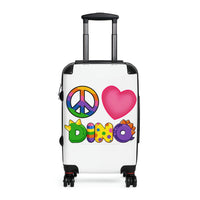 DINO-BUDDIES® - Peace Love DINO™ - (Square) Suitcases