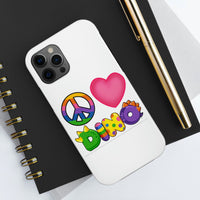 DINO-BUDDIES® - Peace Love DINO™ - Tough Phone Cases, Case-Mate