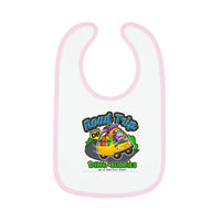 DINO-BUDDIES® - Road Trip! with Pap and his Dino-Bus™ - Baby Contrast Trim Jersey Bib