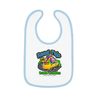 DINO-BUDDIES® - Road Trip! with Pap and his Dino-Bus™ - Baby Contrast Trim Jersey Bib