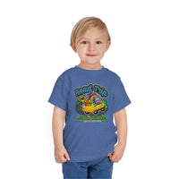 DINO-BUDDIES® - Road Trip! with Pap and his Dino-Bus™ - Cute Dinosaur T-Shirt Toddler